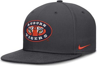 Nike Auburn Pro Nike Mens Dri-FIT College Fitted Hat in Grey | NC1106FAUN-V93
