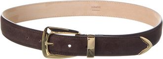 Khaite Benny Suede Belt