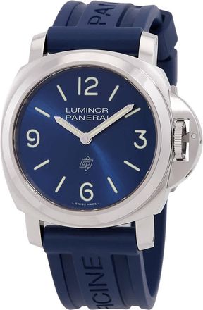 Officine Panerai Luminor Base Logo 44mm Automatic Blue Dial Mens Watch PAM01623