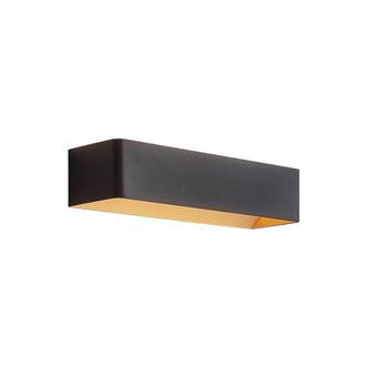 Arcchio L&aacute;mpara de pared LED de Aluminio Negro
