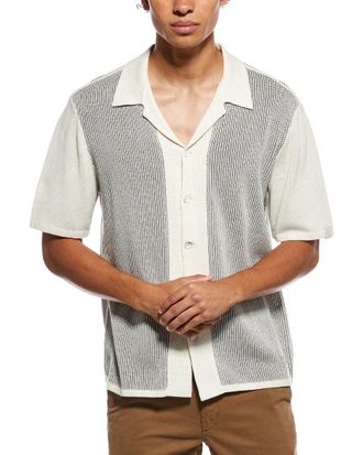 Rag & Bone Harvey Knit Camp Shirt