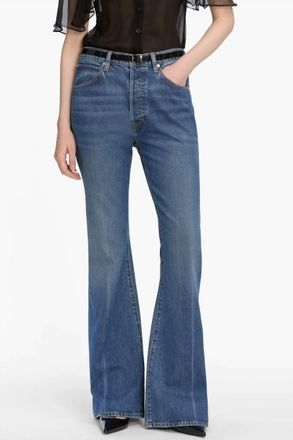 Frame Denim Lax Flare Jeans In Pilot