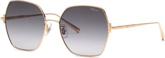 Chopard SCHL02M 0300 Womens Sunglasses Gold Size 57