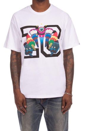 Icecream Friends Cotton Graphic T-Shirt in White at Nordstrom, Size Xx-Large