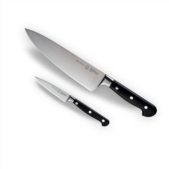 Messermeister Meridian Elite 2 Piece Chefs Knife & Paring Knife Set