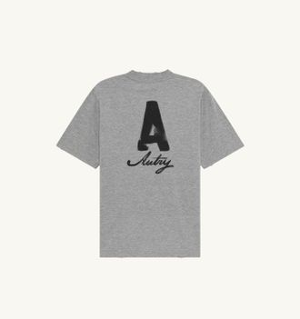 Autry HERITAGE T-SHIRT WITH WASHED EFFECT UNISEX