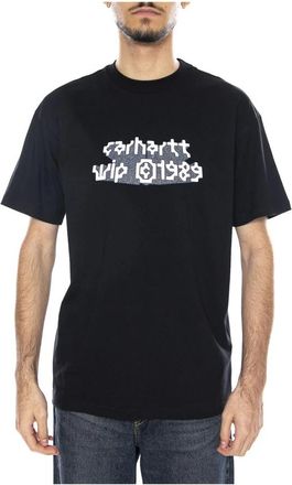 Carhartt Work in Progress Tetra T-Shirt - Heren - T-shirts - Zwart - L - Katoen - Tops