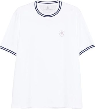 Brunello Cucinelli Trim Crest T-shirt