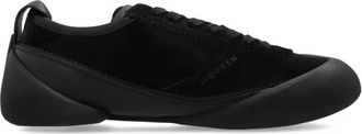 Alexander McQueen Sportschoenen met logo - Dames - Sneakers - Zwart - 36 EU - Leer - Schoenen