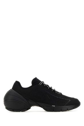 Givenchy Black Fabric Tk Mx Sneakers
