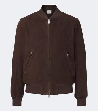 Arma Didier suede bomber jacket