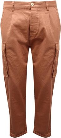 Officina36 196 sc F92 Cargo Broeken - Heren - Slim Fit Broeken - Rood - XL - Broeken