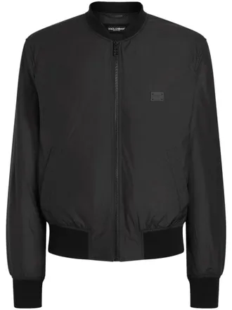 DOLCE & GABBANA Glitter Heart Super Pig Printed Bomber