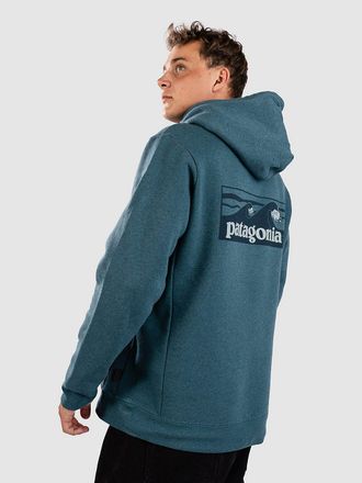 Patagonia Boardshort Logo Uprisal Hoodie blau