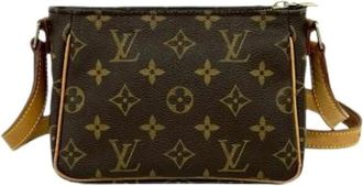 Louis Vuitton Pre-owned Cross Body Bags, female, Brown, Size: ONE SIZE Pre-owned Pochette Shoulder Bag