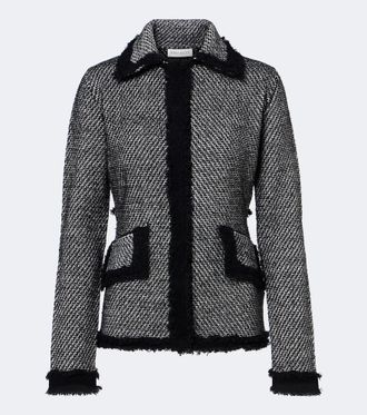 Nina Ricci Wool-blend tweed jacket