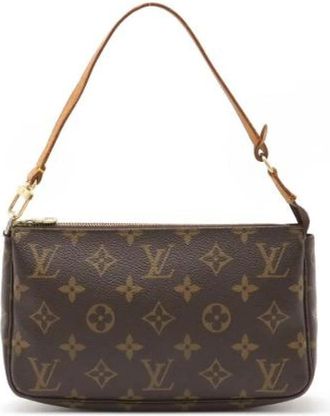 Louis Vuitton Pre-owned Shoulder Bags, female, Brown, Size: ONE SIZE Pre-owned Vintage Shoulder Bag