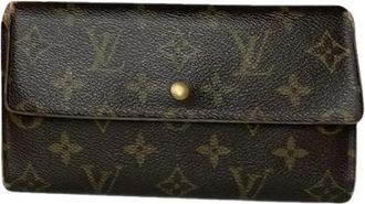 Louis Vuitton Pre-owned Wallets, female, Brown, Size: ONE SIZE Pre-owned Vintage Wallet