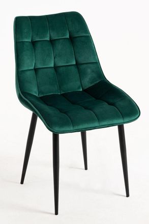 Regalos Miguel Sillas Comedor - Silla Cade Terciopelo - Verde