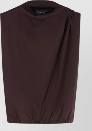 SOEUR idris mock neck organic cotton top