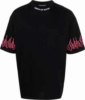 Vision Of Super T-shirt met print - Zwart