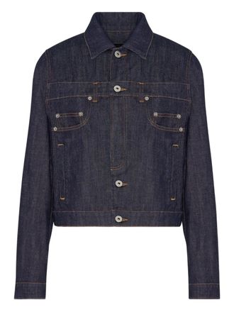 Jean Paul Gaultier Inverted denim jack - Blauw