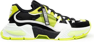 Dolce & Gabbana Multicolor Polyamide Athletic Mens Sneakers