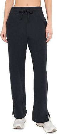 Pact Cloudknit Wide Leg Pants Womens Clothing Black : MD, Cotton/Elastane