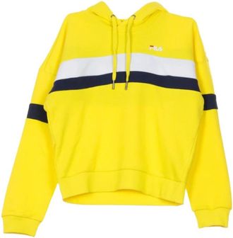 Fila capuchon - Dames - Hoodies - Geel - L - Hoodies & sweatvesten