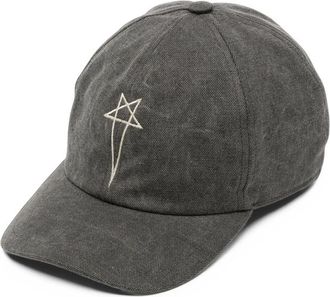Rick Owens Pentagram Baseball Cap
