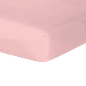 Febronie S&aacute;bana bajera algod&oacute;n rosa 160x200x30