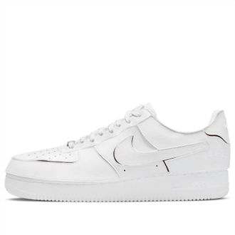 Nike Mens Air Force 1/1 Sneakers In White Varsity Red