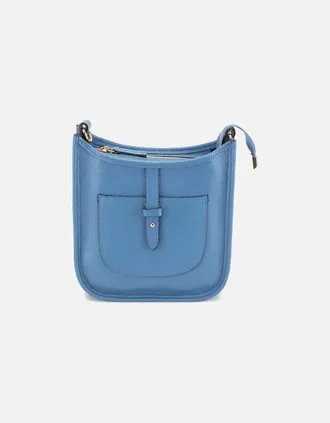 Elie Beaumont Womens Messenger Womens Handbag - Blue - Size: ONE size