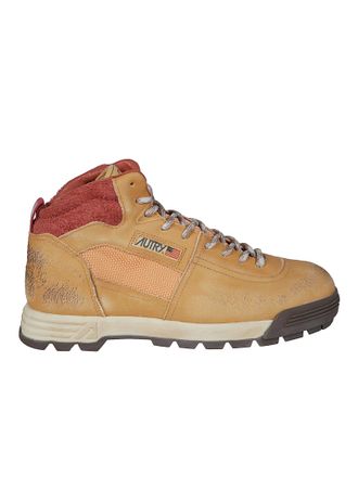 Autry Malga Mid Trekking Calf Leather Boots