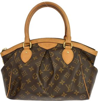 Louis Vuitton Tivoli Monogram Canvas Brown Canvas Handbag (Pre-Owned)