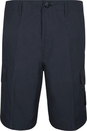 Stone Island Heren, Korte broeken, Blauw, Maat: W30 Katoen