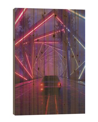 iCanvas Icanvas Drive Wood Print By Davansh Atry