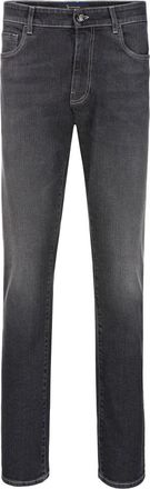 Billionaire Boys Club Straight Cut Crest Jeans - Heren - Slim Fit Jeans - Grijs - S - Katoen - Jeans