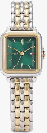 Tommy Hilfiger Womens 24MM Square Dial Watch - Green