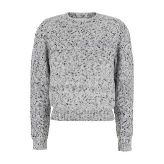 Isabel Marant Jersey de cuello pico de manga larga - Knitwear - Mujer - Gris - XS