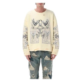 Who Decides War by Ev Bravado Sweatshirts, male, Beige, Size: M Ascension Pullover