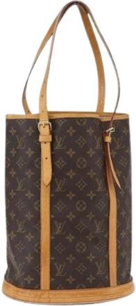 Louis Vuitton Pre-owned Bucket Bag - Dames - Vintage Tas - Bruin - ONE Size - Vintage