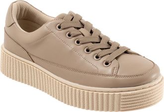 Trotters Baylor Platform Sneaker in Taupe at Nordstrom, Size 11