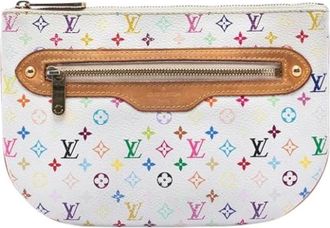 Louis Vuitton Pre-owned Clutches, female, Multicolor, Size: ONE SIZE Pre-owned Pochette Plate