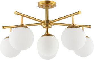 Safavieh Briette 6-Light 26In Flush Mount