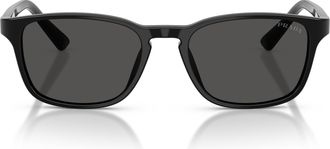 Prada 0pr D13su Rectangular Frame Acetate Sunglasses
