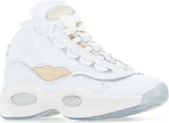 Maison Margiela Unisex White Leather Project 0 Tq Memory Of Sneakers Ftwwhtblackftwwht