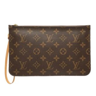 Louis Vuitton Pre-owned Monogram Canvas Pouch - - Pre-owned - Donna - Marrone - ONE SIZE