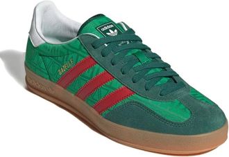 adidas Suede Striped Sneaker - Green