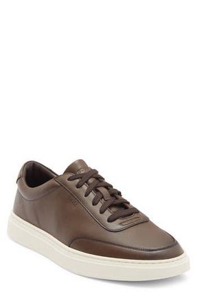 BOSS Kieran Tennis Sneaker in Dark Brown at Nordstrom Rack, Size 10Us / 9Uk